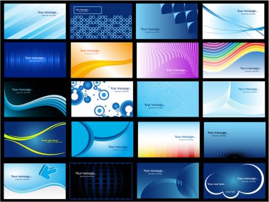 Various Business Card clipart