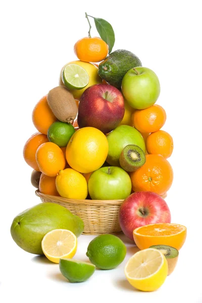 Kosz owoców — Zdjęcie stockowe