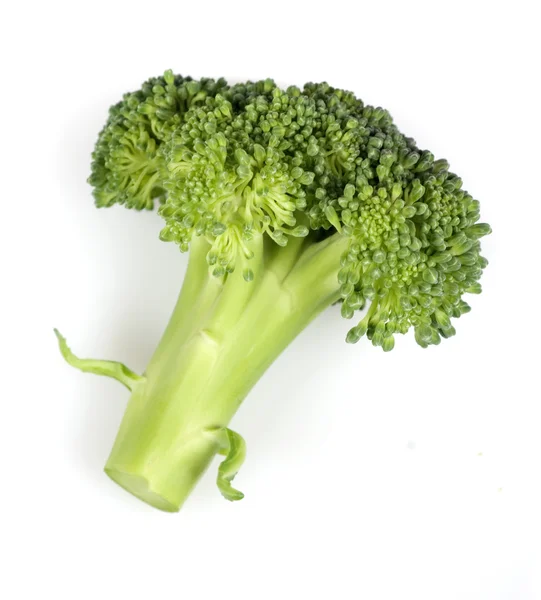 Brócolos sobre branco — Fotografia de Stock