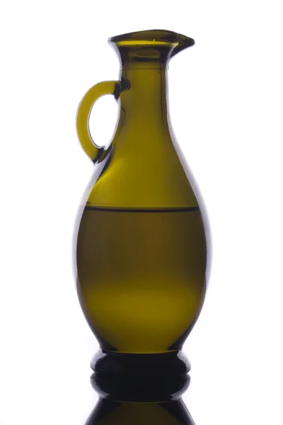 Láhev olivového oleje — Stock fotografie
