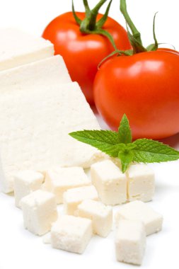 beyaz peynir ve domates