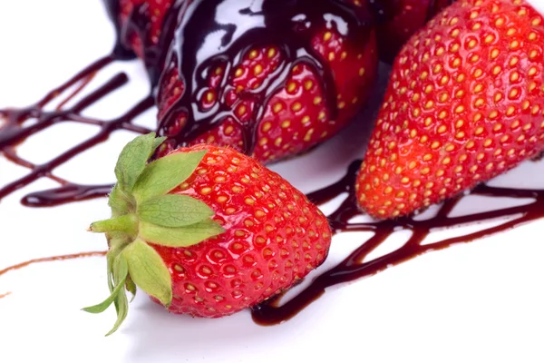 新鲜草莓果 — 图库照片