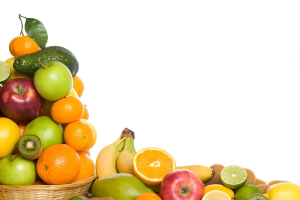 柑橘和热带水果 — 图库照片