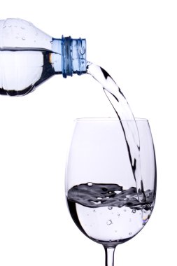 Glass of water clipart