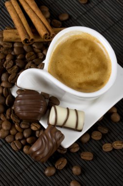 Coffee and chocolate clipart