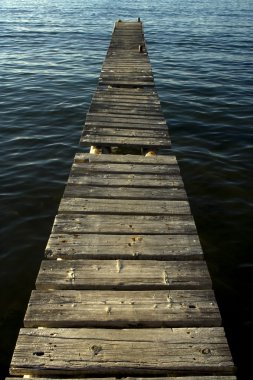 Wooden dock clipart