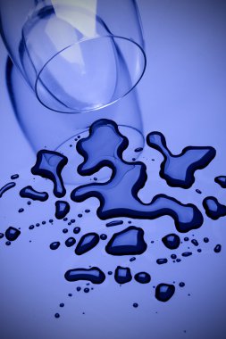 Glass of water clipart