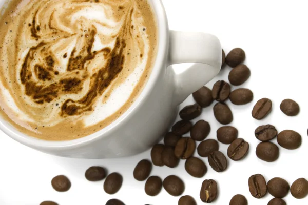Вершковий кави — стокове фото