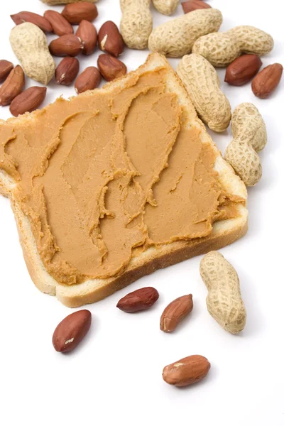 Mantequilla de cacahuete —  Fotos de Stock