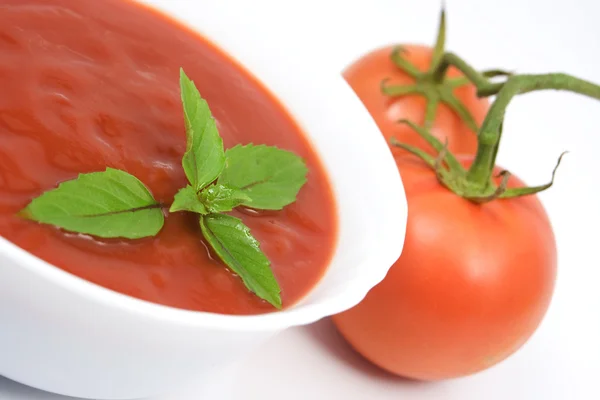 Tomatsoppa — Stockfoto