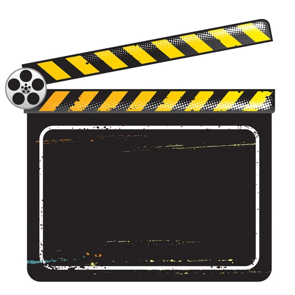 Movie Clapper Board — Stock Vector