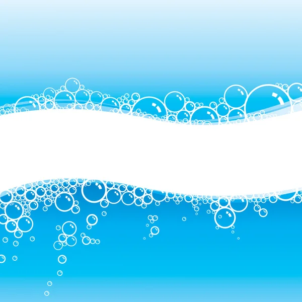 Mousse d'eau — Image vectorielle