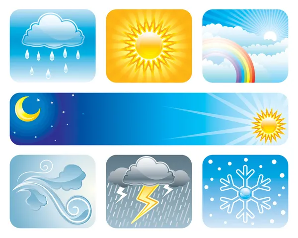 Weather And Climate — Stock Vector