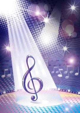 Musicbackdrop clipart