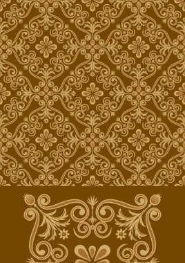 Antique Pattern Design clipart