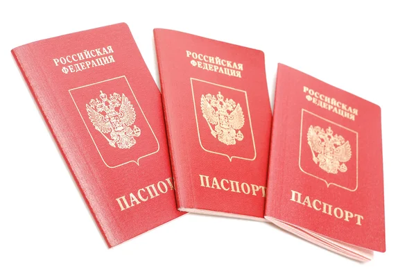 Ruský pas — Stock fotografie