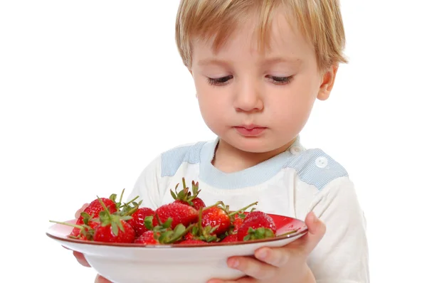 Φράουλα αγόρι — Φωτογραφία Αρχείου