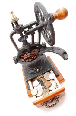 Coffee grinder clipart