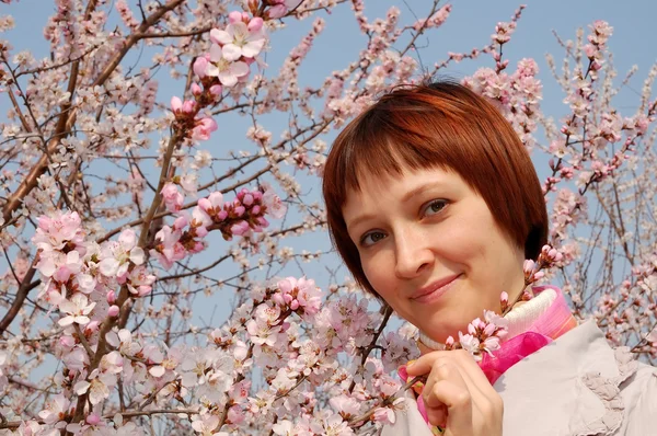 Spring girl — Stock Photo, Image
