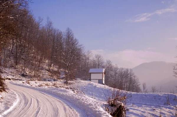 겨울 장면 — 스톡 사진