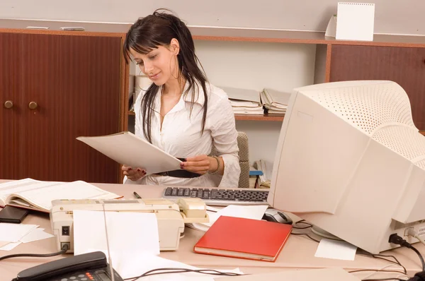 Podnikání žen v kanceláři — Stock fotografie