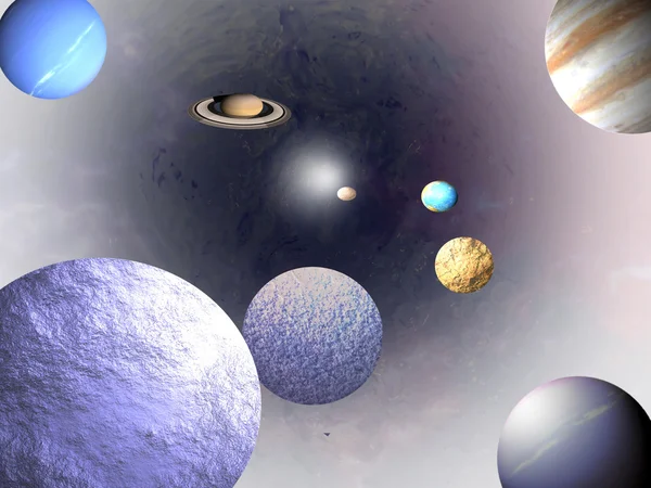 Universo - origens científicas — Fotografia de Stock