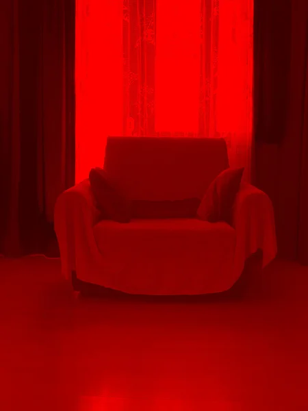赤い部屋 — ストック写真