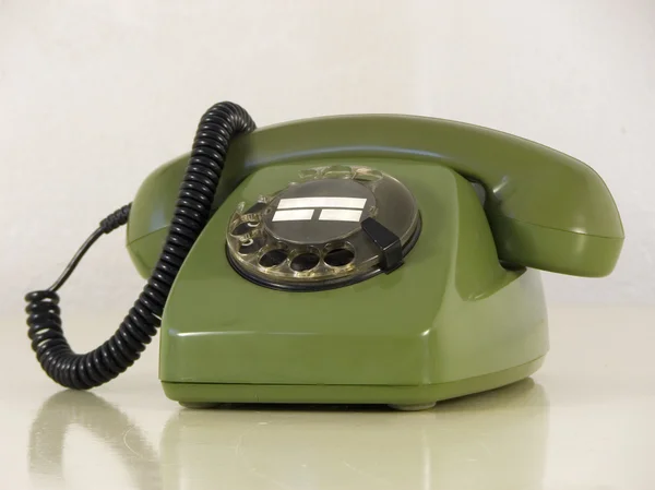 Πράσινο τηλέφωνο — Φωτογραφία Αρχείου