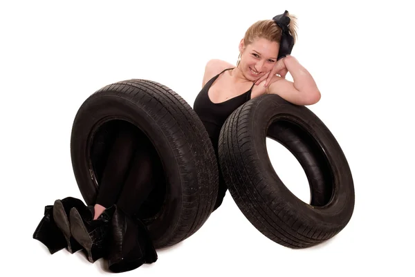 Neumático — Foto de Stock