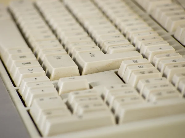 Durty 计算机键盘 — 图库照片