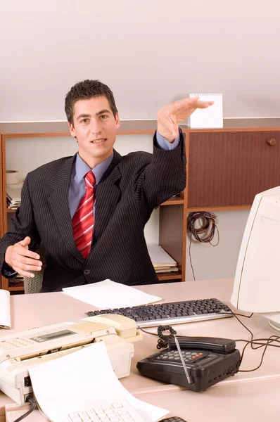 Businessman at office — Stock Photo, Image