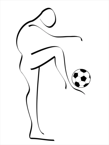 Football - soccer — Stock Photo, Image
