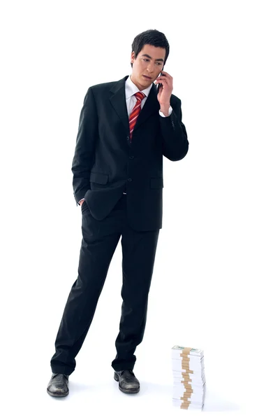 Business cellphone — Stock Photo, Image