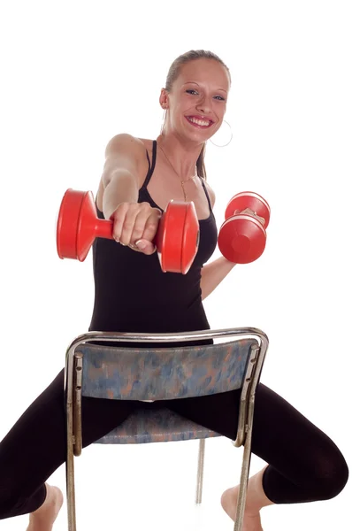 Fitness girl — Stock Photo, Image