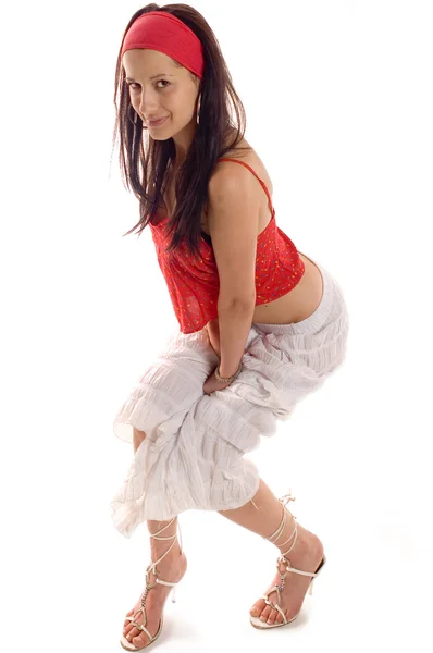 Bailarina caliente — Foto de Stock