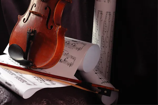 음악 바이올린 — 스톡 사진