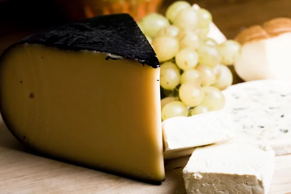 Selezione formaggi — Foto Stock