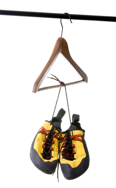 Sapatos de escalada — Fotografia de Stock