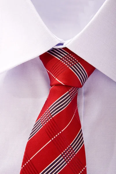Czerwony krawat — Zdjęcie stockowe