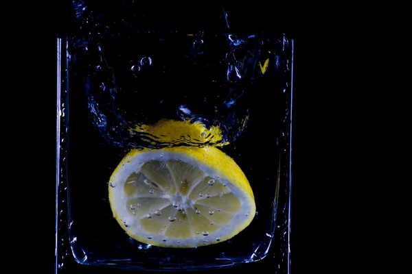 Éclaboussures de citrons — Photo
