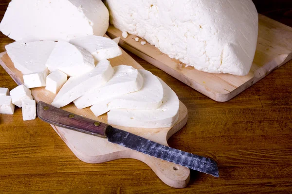 Beyaz Peynir — Stok fotoğraf