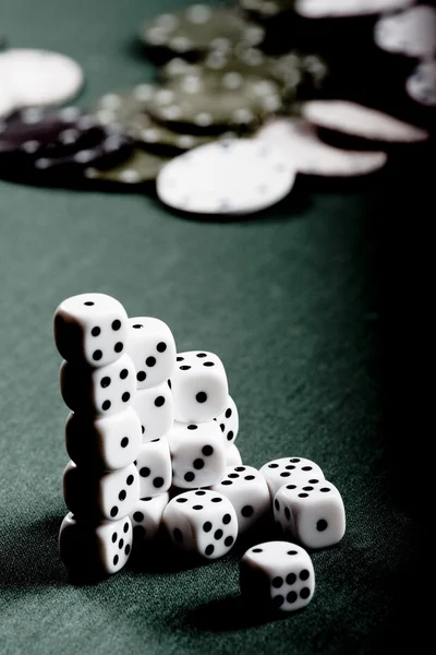 Hra kostky — Stock fotografie