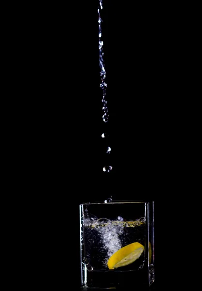 Citron splash — Fotografie, imagine de stoc