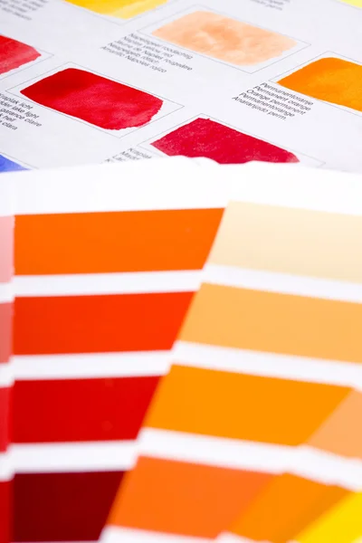 Carta de colores — Foto de Stock