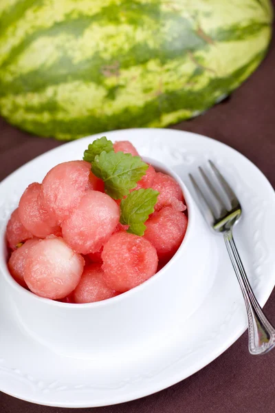 Watermeloen dessert — Stockfoto