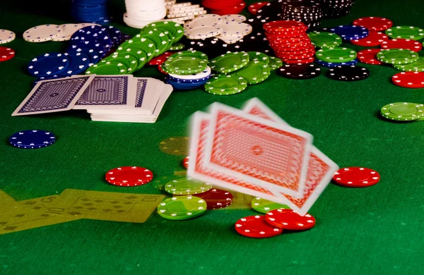 Poker takımı — Stok fotoğraf
