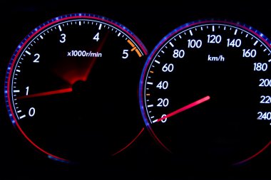 Dashboard gauges clipart