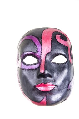 Carnival mask isolated