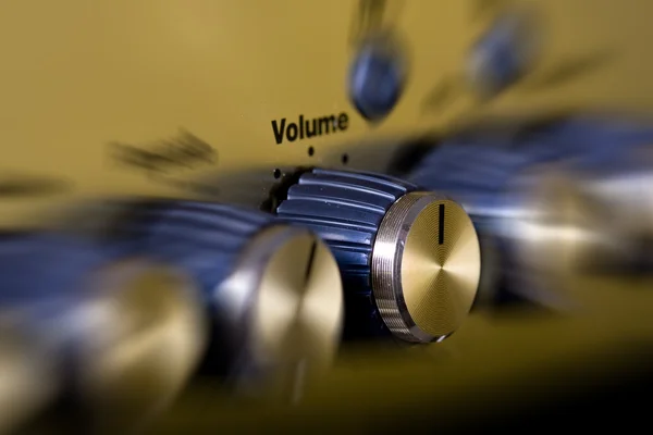 Amplifier controls — Stock Photo, Image