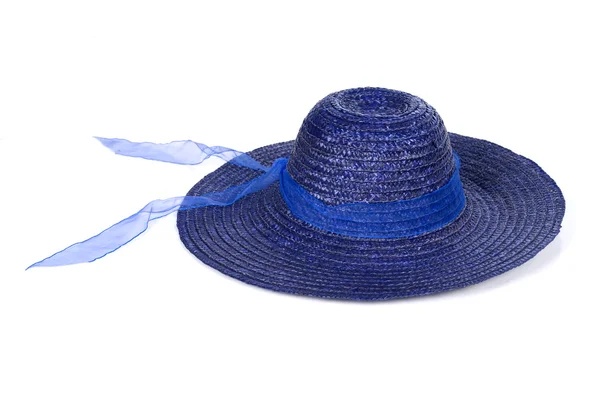 Blue summer hat — Stock Photo, Image